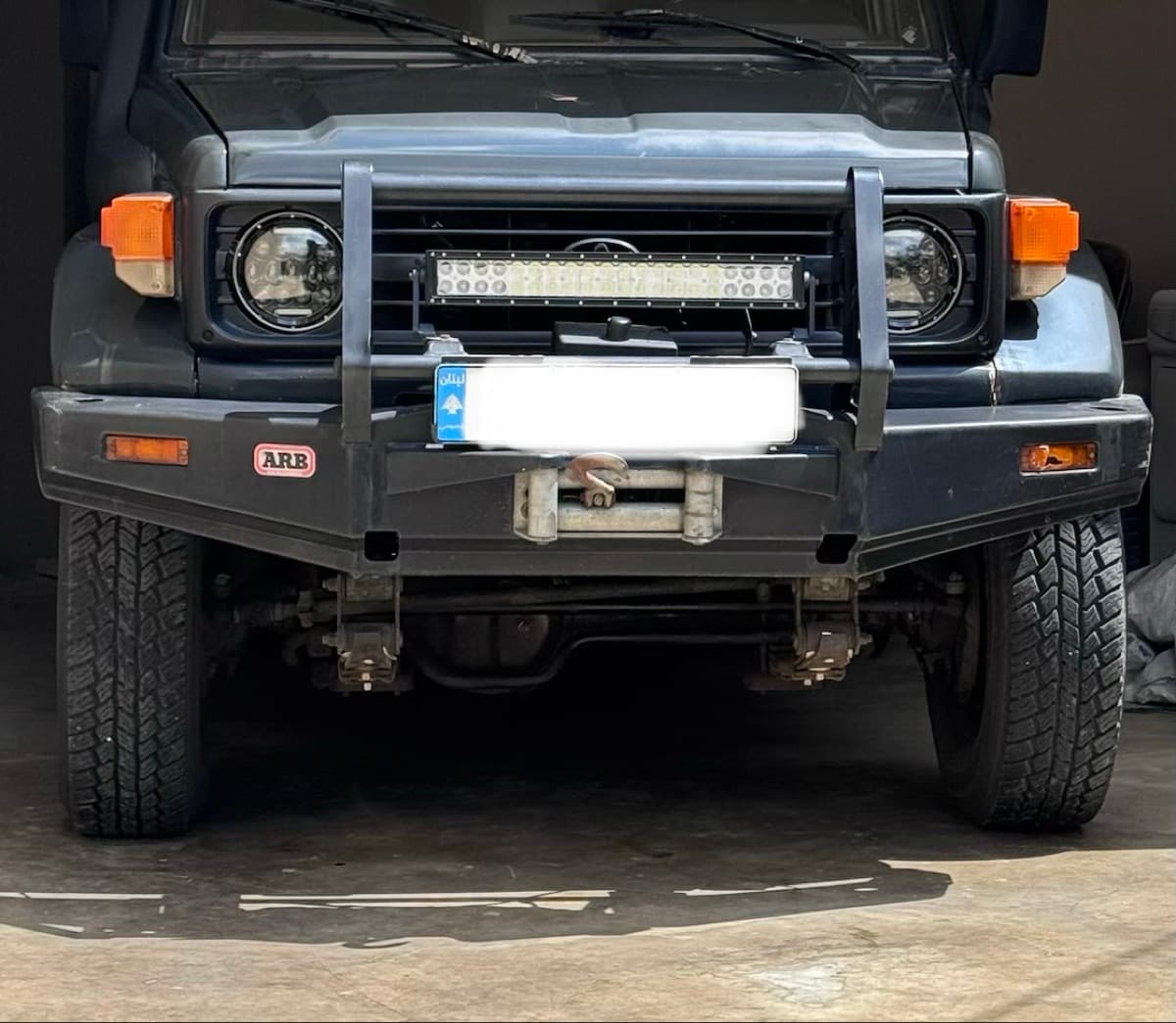 ARB front Bumper with WARN Winch