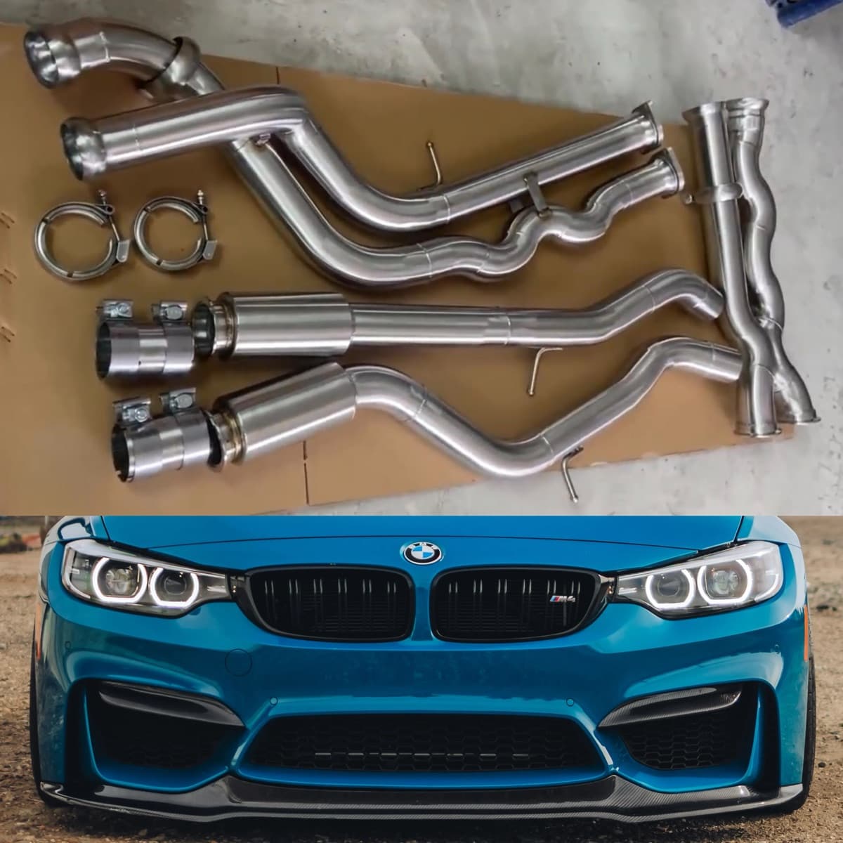 M3 M4 F8X Equal Length Midpipe