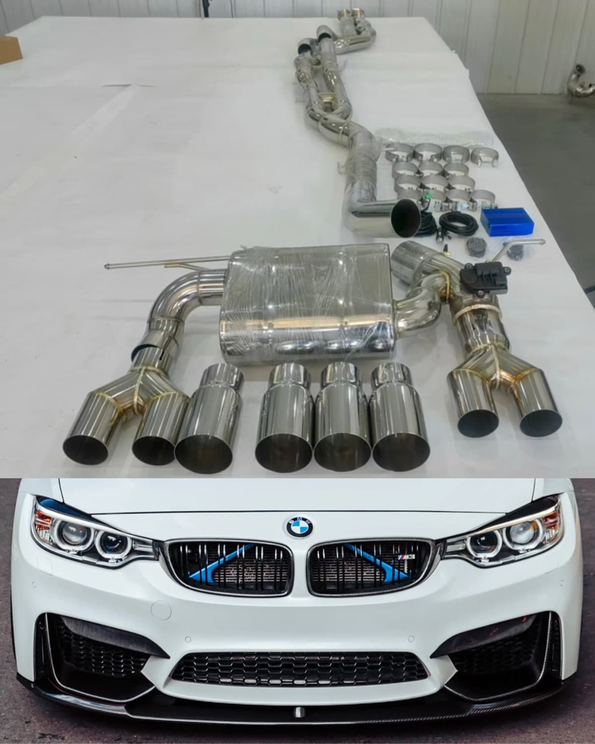 M3 M4 F8x Valvetronic Full Exhaust