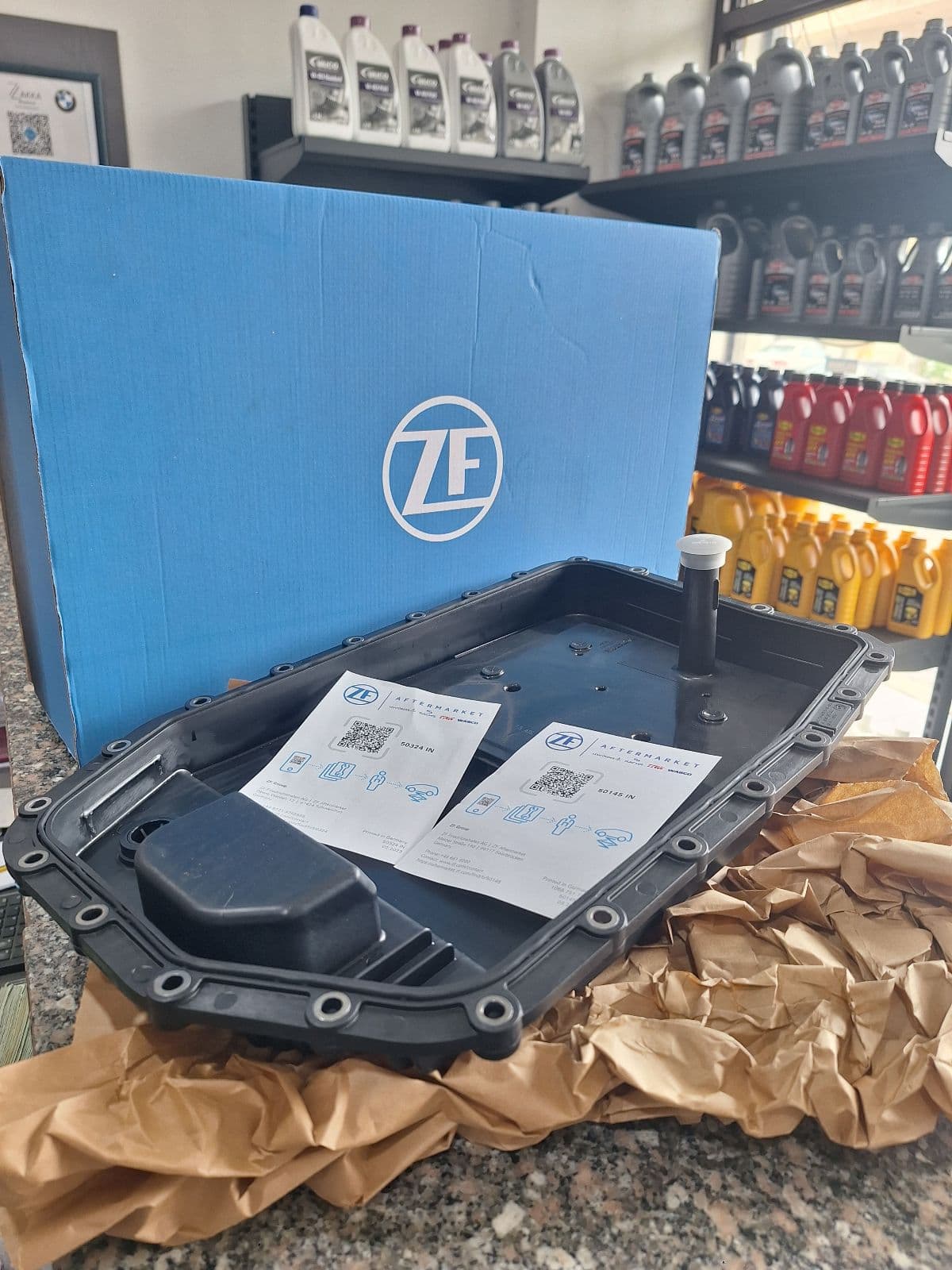 Oil Sump, Oil Filter ZF6HP