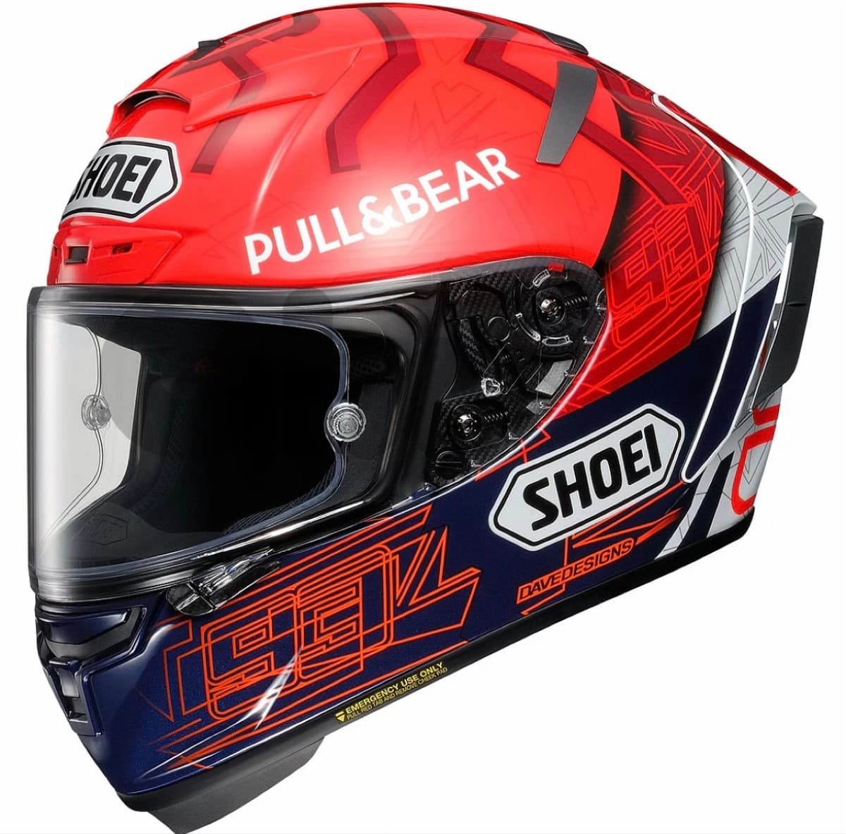 Helmet SHOEIX-Spirit 3 Marquez 6 TC-1