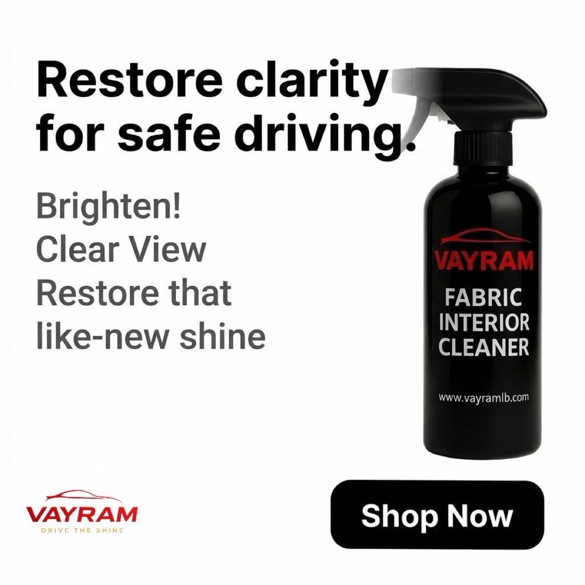 Fabric interior Cleaner