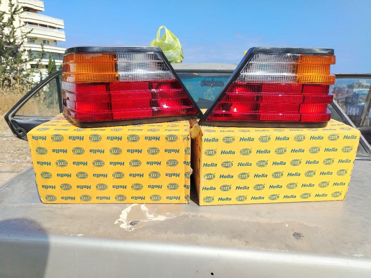 W124 New Hella Taillights