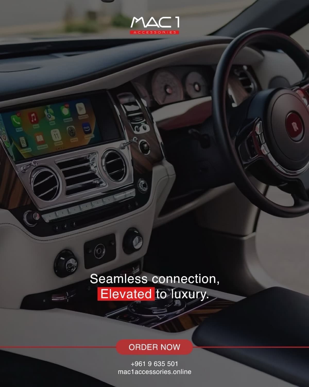 Rolls Royce CarPlay/AndroidAuto Infotainment