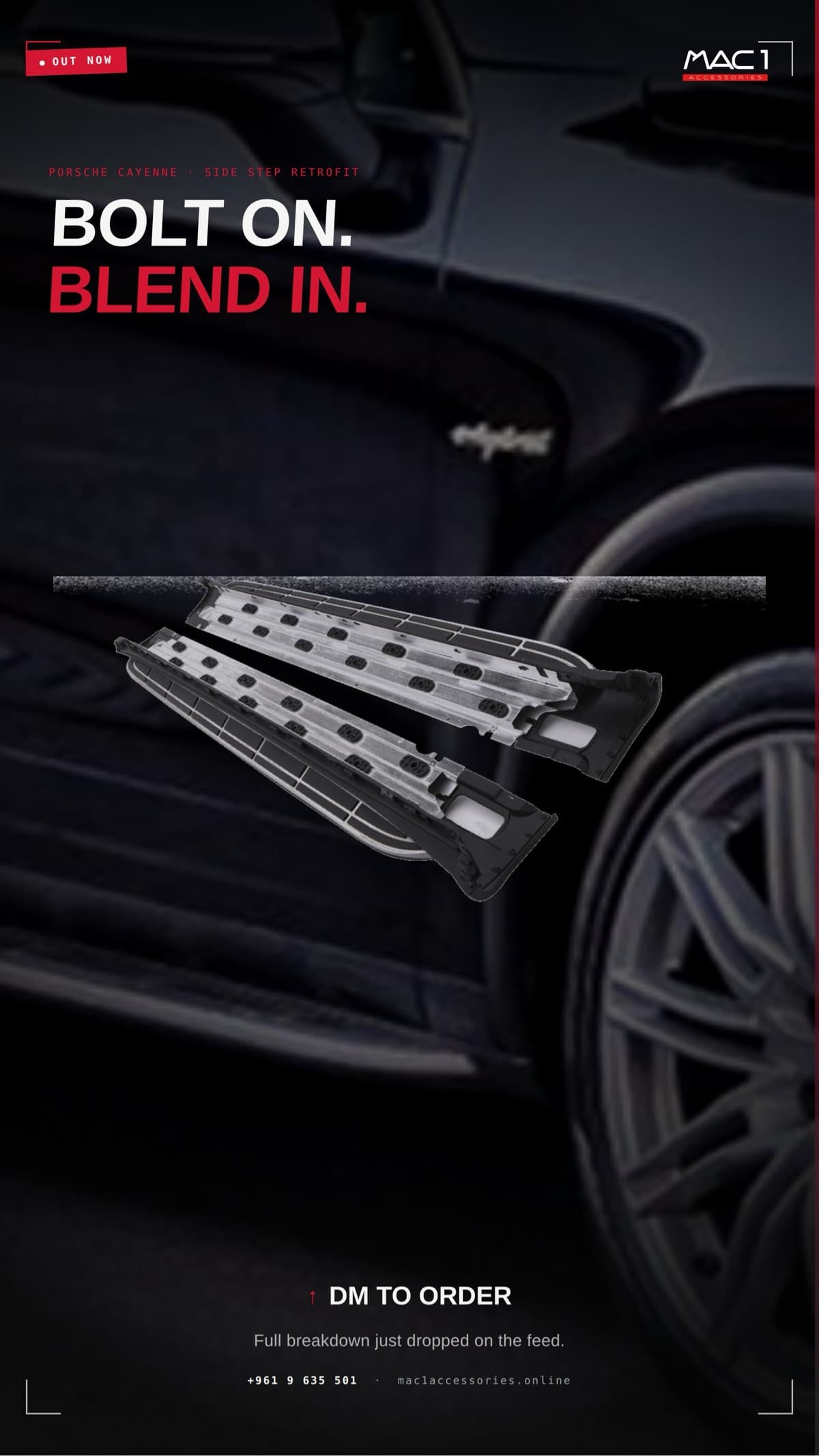 Porsche Cayenne Side Steps