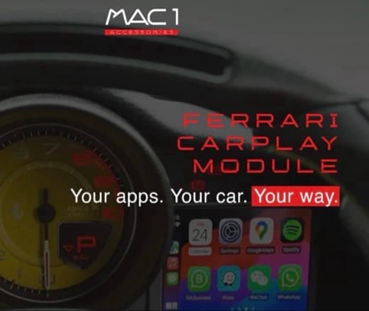 Ferrari CarPlay/AndroidAuto Infotainment System