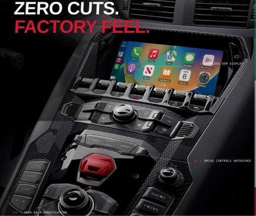 Lamborghini Aventador CarPlay/AndroidAuto Infotainment Module