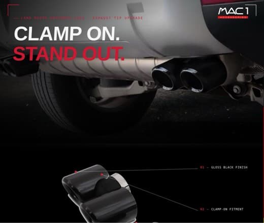 Land Rover Defender 90/110 Exhaust Tips