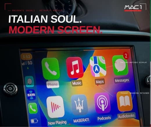 Maserati Ghibli CarPlay/AndroidAuto Infotainment Module