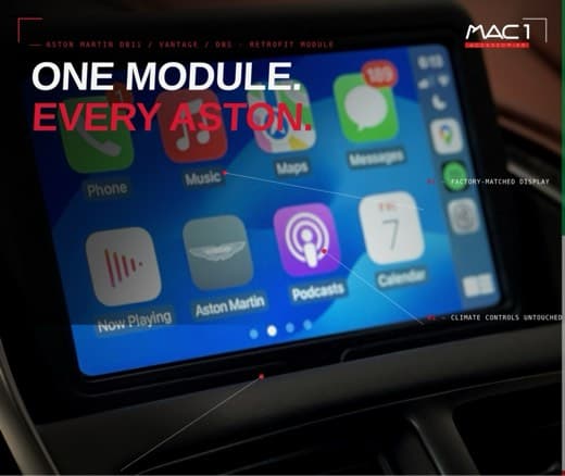 Aston Martin CarPlay/AndroidAuto Infotainment Module